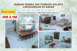 Jual Rumah Modern 3 KT di Pondok Kelapa, Jakarta Timur Jual Rumah Modern 3 KT di Pondok Kelapa, Jakarta Timur