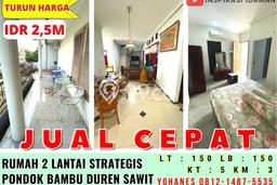 Hunian Nyaman Asri 5 KT Siap Pakai di Pondok Bambu Jakarta Timur Hunian Nyaman Asri 5 KT Siap Pakai di Pondok Bambu Jakarta Timur
