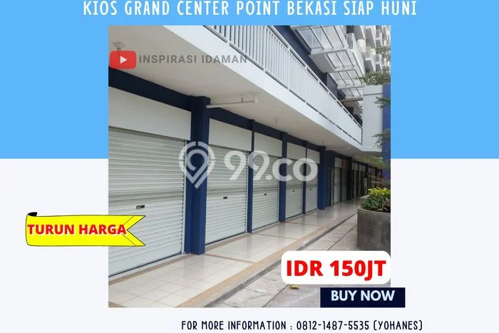 Untuk Dijual! Komersial di Bekasi Kota Bekasi LT 15m2 / LB 1m2 Kawasan Bisnis Untuk Dijual! Komersial di Bekasi Kota Bekasi LT 15m2 / LB 1m2 Kawasan Bisnis