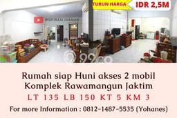 Rumah Minimalis 5 KT di Rawamangun Jakarta Timur Unfurnished Rumah Minimalis 5 KT di Rawamangun Jakarta Timur Unfurnished