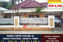 Ready to Use! Luxury House LT 448m2 Desain Elegan di Pondok Bambu Ready to Use! Luxury House LT 448m2 Desain Elegan di Pondok Bambu