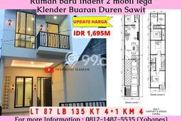 Jual Rumah Bagus Siap Huni LB 135m2 di Duren Sawit, Jakarta Timur Jual Rumah Bagus Siap Huni LB 135m2 di Duren Sawit, Jakarta Timur