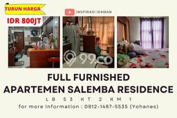 Apartemen Terawat Dijual di Jakarta Pusat Spesifikasi 2 KT, 1 KM Apartemen Terawat Dijual di Jakarta Pusat Spesifikasi 2 KT, 1 KM