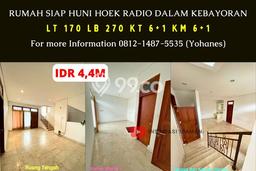 Ready to Use! Luxury House LT 170m2 Desain Modern di Radio Dalam Ready to Use! Luxury House LT 170m2 Desain Modern di Radio Dalam