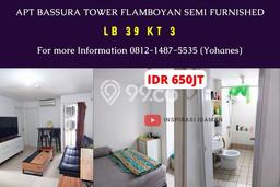 Dijual Apartemen di Jakarta Timur 3 Kamar & 1 Kamar Mandi, Luas 39m2 Dijual Apartemen di Jakarta Timur 3 Kamar & 1 Kamar Mandi, Luas 39m2