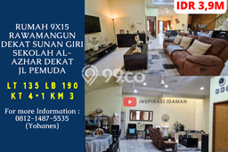 HARGA SPESIAL! Rumah area Rawamangun, Jakarta Timur, Luas 135m² LB 190m² BISA KPR! HARGA SPESIAL! Rumah area Rawamangun, Jakarta Timur, Luas 135m² LB 190m² BISA KPR!
