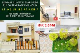 Rumah Luxury Modern Tanpa Renovasi di Rawamangun Jakarta Timur Rumah Luxury Modern Tanpa Renovasi di Rawamangun Jakarta Timur