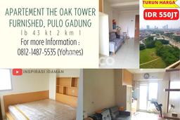 Apartemen Nyaman Dijual di Pulo Gadung, Jakarta Timur Dilengkapi 2 KT dan 1 KM Apartemen Nyaman Dijual di Pulo Gadung, Jakarta Timur Dilengkapi 2 KT dan 1 KM