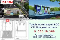Dijual Tanah Lokasi Cililitan, Jakarta Timur Seluas 650m2 Dijual Tanah Lokasi Cililitan, Jakarta Timur Seluas 650m2