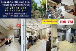 Hunian Elit LB 379m2 Siap Huni Desain Elegan di Rawamangun, Jakarta Timur Hunian Elit LB 379m2 Siap Huni Desain Elegan di Rawamangun, Jakarta Timur