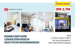 Dijual Rumah Luas Elegan Dengan View Eksklusif di Rawamangun, Jakarta Timur Dijual Rumah Luas Elegan Dengan View Eksklusif di Rawamangun, Jakarta Timur