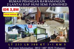 Hunian Mewah LB 300m2 Siap Huni Desain Elegan di Rawamangun, Jakarta Timur Hunian Mewah LB 300m2 Siap Huni Desain Elegan di Rawamangun, Jakarta Timur