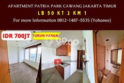 Apartemen Terawat Dijual di Jakarta Timur Spesifikasi 2 KT, 1 KM Apartemen Terawat Dijual di Jakarta Timur Spesifikasi 2 KT, 1 KM