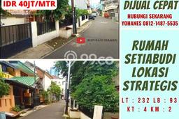 Rumah Mewah LB 93m2 Siap Pakai Desain Elegan di Setiabudi, Jakarta Selatan Rumah Mewah LB 93m2 Siap Pakai Desain Elegan di Setiabudi, Jakarta Selatan