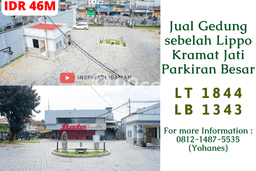Kantor Dijual Lokasi Emas di Kramat Jati Luas 1343m2 Kantor Dijual Lokasi Emas di Kramat Jati Luas 1343m2