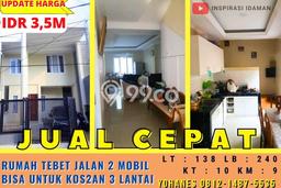 Dijual Rumah Premium dengan Fasilitas Sekitar Lengkap di Tebet, Jakarta Selatan Dijual Rumah Premium dengan Fasilitas Sekitar Lengkap di Tebet, Jakarta Selatan