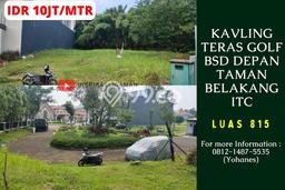 Kavling Tanah Dijual di Serpong, Tangerang Selatan, Luas 815m2 Area Strategis Kavling Tanah Dijual di Serpong, Tangerang Selatan, Luas 815m2 Area Strategis
