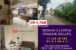 Jual Rumah Luas Megah Dengan View Cantik di Pondok Kelapa, Jakarta Timur Jual Rumah Luas Megah Dengan View Cantik di Pondok Kelapa, Jakarta Timur
