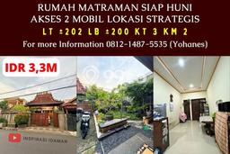 Dijual Hunian Mewah dengan Fasilitas Sekitar Lengkap di Matraman, Jakarta Timur Dijual Hunian Mewah dengan Fasilitas Sekitar Lengkap di Matraman, Jakarta Timur