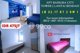 Hunian Apartemen Ekonomis di Jakarta Timur dengan 2 Kamar Tidur, 1 Kamar Mandi Hunian Apartemen Ekonomis di Jakarta Timur dengan 2 Kamar Tidur, 1 Kamar Mandi