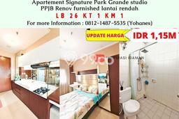 Dijual Apartemen 1 KT & 1 KM di Jakarta Timur Area Strategis Dijual Apartemen 1 KT & 1 KM di Jakarta Timur Area Strategis