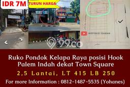 Paling Dicari! Ruko Dijual di Pondok Kelapa Harga Kompetitif Paling Dicari! Ruko Dijual di Pondok Kelapa Harga Kompetitif