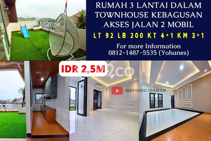 Rumah Modern Cantik 4 KT Siap Huni di Pasar Minggu Rumah Modern Cantik 4 KT Siap Huni di Pasar Minggu