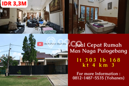 FEATURED! Rumah Asri area Pulogebang, LT 303m² Bangunan 168m² FEATURED! Rumah Asri area Pulogebang, LT 303m² Bangunan 168m²