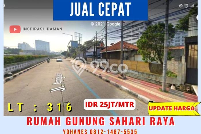 Siap Huni Rumah Minimalis & Modern LB 100m2 di Gunung Sahari Siap Huni Rumah Minimalis & Modern LB 100m2 di Gunung Sahari