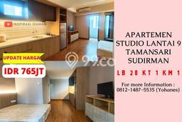 Apartemen Terawat Dijual di Jakarta Selatan Spesifikasi 1 KT, 1 KM Apartemen Terawat Dijual di Jakarta Selatan Spesifikasi 1 KT, 1 KM
