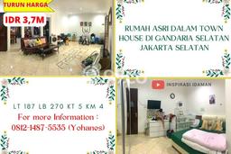 Rumah Elit LB 270m2 Siap Pakai Desain Elegan di Gandaria, Jakarta Selatan Rumah Elit LB 270m2 Siap Pakai Desain Elegan di Gandaria, Jakarta Selatan
