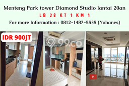 Hunian Apartemen Ideal untuk Dijual di Jakarta Pusat dengan 1 Kamar Hunian Apartemen Ideal untuk Dijual di Jakarta Pusat dengan 1 Kamar