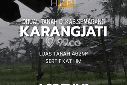 Kavling Tanah Dijual di Bergas Semarang Spesifikasi 462m2 Kavling Tanah Dijual di Bergas Semarang Spesifikasi 462m2