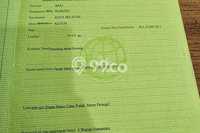 Tanah Dijual di Bangli Seluas 650m2 Strategis Tanah Dijual di Bangli Seluas 650m2 Strategis