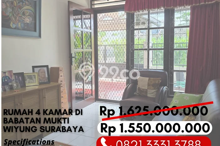 Dijual Rumah Minimalis Bagus Punya 4 KT di Wiyung Surabaya SHM Dijual Rumah Minimalis Bagus Punya 4 KT di Wiyung Surabaya SHM