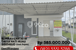 Rumah Modern Minimalis 2 KT Bisa Langsung Pindah di Candi Rumah Modern Minimalis 2 KT Bisa Langsung Pindah di Candi