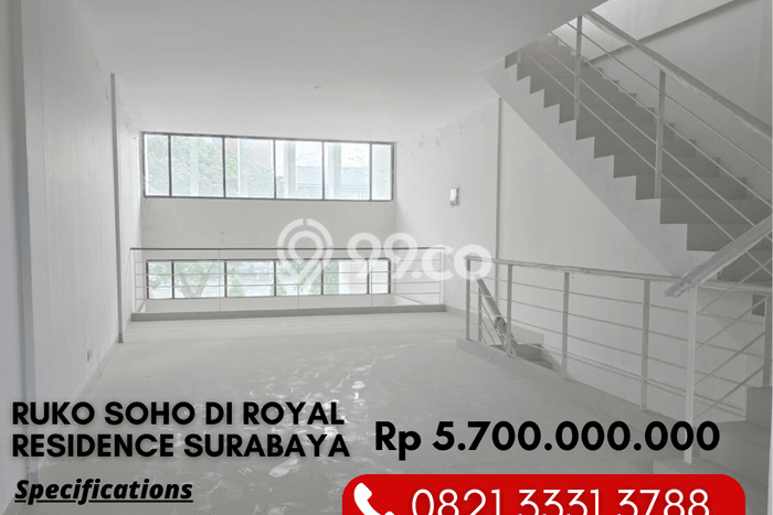 Lokasi Strategis! Dijual Ruko Bisnis di Wiyung, Surabaya Kondisi Baik Lokasi Strategis! Dijual Ruko Bisnis di Wiyung, Surabaya Kondisi Baik