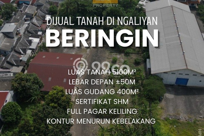 Unit Gudang Dijual di Ngaliyan Semarang Luas Tanah 5100m2, Luas Bangunan 400m2 Unit Gudang Dijual di Ngaliyan Semarang Luas Tanah 5100m2, Luas Bangunan 400m2