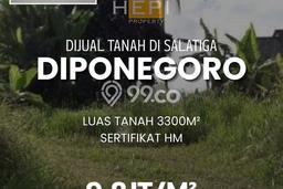 Dijual Tanah di Salatiga, Luas 3300m2 SHM Dijual Tanah di Salatiga, Luas 3300m2 SHM