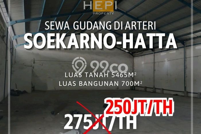 Gudang Disewakan di Kawasan Ramai Semarang Timur, Semarang Gudang Disewakan di Kawasan Ramai Semarang Timur, Semarang