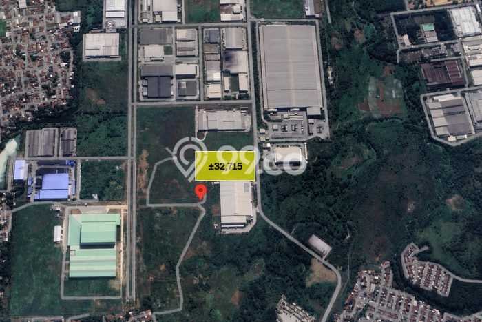 Lahan untuk Dijual Lokasi Cibitung, Bekasi Luas 32715m2 - Lahan untuk Dijual Lokasi Cibitung, Bekasi Luas 32715m2 -