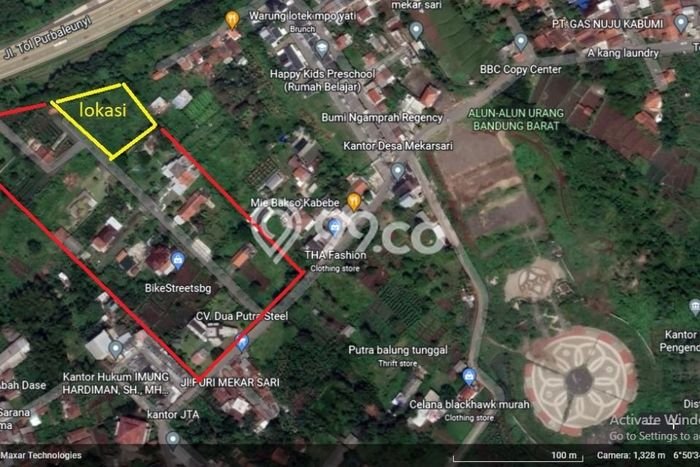 Tanah Dijual Lokasi Ngamprah, Bandung Barat Luas 3100m2 Legalitas Aman Tanah Dijual Lokasi Ngamprah, Bandung Barat Luas 3100m2 Legalitas Aman