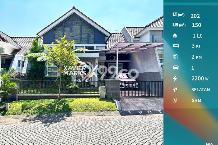 DIJUAL CEPAT! Rumah Modern area Villa Puncak Tidar, Malang, LT 202m2m² LB 150m2m² NEGO! DIJUAL CEPAT! Rumah Modern area Villa Puncak Tidar, Malang, LT 202m2m² LB 150m2m² NEGO!