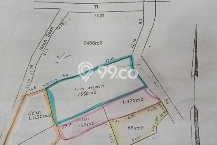Tanah di Curug, Tangerang Luas 6000m2 Dijual Segera Tanah di Curug, Tangerang Luas 6000m2 Dijual Segera