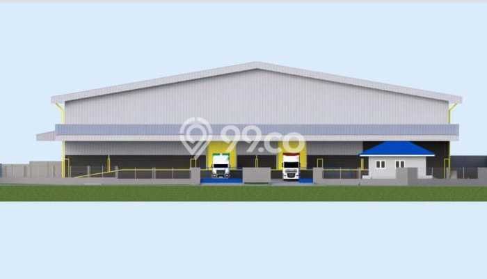 Unit Gudang Tersedia di Cikarang Spesifikasi LB 480m2 Unit Gudang Tersedia di Cikarang Spesifikasi LB 480m2