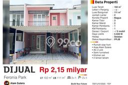 Dijual Rumah Modern 3 KT di Alam Sutera, Tangerang Dijual Rumah Modern 3 KT di Alam Sutera, Tangerang
