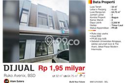 Ruko Bagus Dijual di BSD City Tangerang Strategis Cocok untuk Kembangkan Bisnis Ruko Bagus Dijual di BSD City Tangerang Strategis Cocok untuk Kembangkan Bisnis