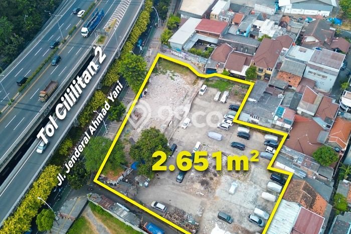 Tanah Dijual di Jakarta Timur Seluas 2300m2 Strategis Tanah Dijual di Jakarta Timur Seluas 2300m2 Strategis