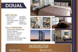 Hunian Apartemen Ideal untuk Dijual di Tangerang Selatan dengan 1 Kamar Hunian Apartemen Ideal untuk Dijual di Tangerang Selatan dengan 1 Kamar