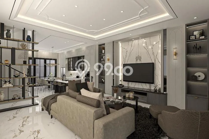 Ready to Use! Luxury House LT 144m2 Desain Modern di Permata Buana Ready to Use! Luxury House LT 144m2 Desain Modern di Permata Buana